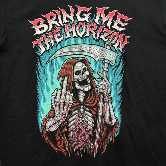 Bring Me The Horizon Reaper T-Shirt Size Medium - Picture 2 of 4